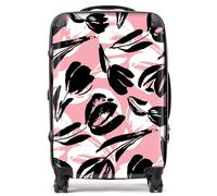 Warren Reed - Designer Nature Flat Spring Flower Suitcase - Lightweight Hard Case, TSA Lock, 4 Spinner Wheels