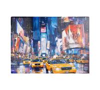 Neon Nights: Times Square Buzz Chopping Board Warren Reed - Designer Multi One Size