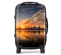 Warren Reed Designer New York At Sunrise Suitcase - Cabin