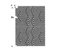 Warren Reed - Designer Oblique Black Grunge Pattern Jigsaw Puzzle | Size: 1000 Pieces Warren Reed - Designer Black 1000 Pieces