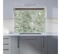 Warren Reed - Designer Pale Green Quartz Effect Kitchen Splashback - W900mm x H650mm
