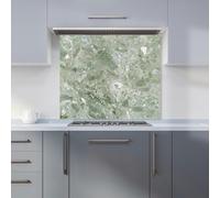 Warren Reed - Designer Pale Green Quartz Effect Kitchen Splashback - W900mm x H750mm