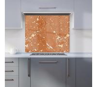 Warren Reed Designer Pale Terracotta Quartz Effect Kitchen Splashback