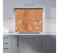 Warren Reed - Designer Pale Terracotta Quartz Effect Kitchen Splashback in Pink | Size: 700mm x 750mm Warren Reed - Designer Pink 700mm x 750mm