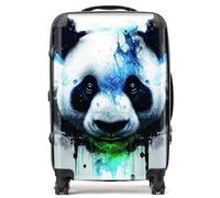 Warren Reed - Designer Panda Face Splashart Light Background Suitcase Medium, Multi