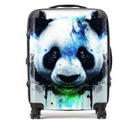 Warren Reed - Designer Panda Face Splashart Light Background Suitcase Large, Multi