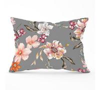 Warren Reed Designer Peony, Lily, Tulip, Daisy Colorful Cushions 33Cm X 48Cm