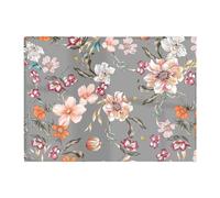 Warren Reed Designer Peony Lily Tulip Daisy Glass Chopping Board