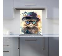 Warren Reed - Designer Persian Cat Splashart Kitchen Splashback - W700mm x H750mm