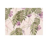 Warren Reed - Designer Pink Cosmos Flowers Glass Chopping Board, Pink