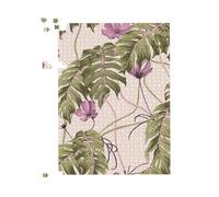 Warren Reed - Designer Pink Cosmos Flowers Jigsaw Puzzle | Size: 500 Piece Warren Reed - Designer Pink 500 Piece