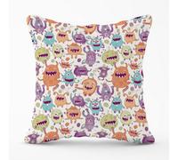 Warren Reed Designer Playful Halloween Monsters Cushions 45Cm X 45Cm