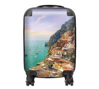 Warren Reed - Designer Positano, Amalfi Suitcase in Green | Size: Mini Cabin Warren Reed - Designer Green Mini Cabin