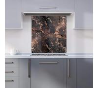 Warren Reed - Designer Copper Quartz Effect Kitchen Splashback - W700mm x H650mm
