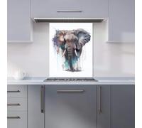 Warren Reed - Designer Elephant Splashart Kitchen Splashback W600Mm X H750Mm, Multi