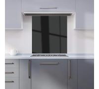 Warren Reed - Designer Midnight Black Kitchen Splashback W700Mm X H750Mm, Multi