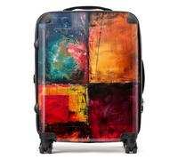 Warren Reed Designer Quadrant Fusion: Colours In Conflict Suitcase - Large