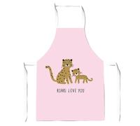 Warren Reed - Designer Roar Love You Junior Apron in Pink Warren Reed - Designer Pink