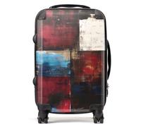 Warren Reed - Designer Rustic Harmony In Bold Colours Suitcase Cabin, Multi