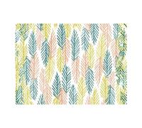 Warren Reed - Designer Scandinavian Style Foliage Glass Chopping Board, Green