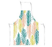 Warren Reed - Designer Scandinavian Style Foliage Junior Apron in Green Warren Reed - Designer Green