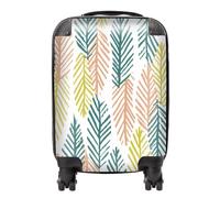 Warren Reed - Designer Scandinavian Style Foliage Suitcase Small, Multi