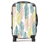 Warren Reed - Designer Scandinavian Style Foliage Suitcase Cabin, Multi