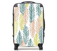 Warren Reed - Designer Scandinavian Style Foliage Suitcase Medium, Multi