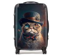 Scottish Fold Cat Splashart Suitcase Warren Reed - Designer Multi Medium
