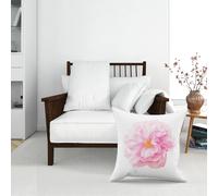 Warren Reed - Designer Single Cherry Blossom Floor Cushion in Pink | Size: Large Warren Reed - Designer Pink Large