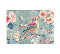 Warren Reed - Designer Sitting Pretty On The Branch Chopping Board, Multi