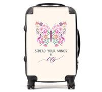 Warren Reed - Designer Spread Your Wings Suitcase Cabin, Multi