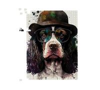 Warren Reed - Designer Springer Spaniel Dog Jigsaw Puzzle | Size: 1000 Pieces Warren Reed - Designer Multicolor 1000 Pieces