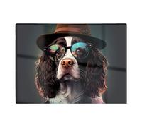 Warren Reed Designer Springer Spaniel Dog Splashart Chopping Board