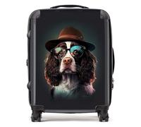 Warren Reed - Designer Springer Spaniel Dog Splashart Suitcase Large, Multi