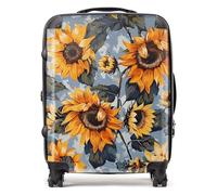 Warren Reed - Designer Sunflowers On A Sunny Day Suitcase - Lightweight Hard Case, TSA Lock, 4 Spinner Wheels