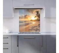 Warren Reed - Designer Sunrise In Paradise Kitchen Splashback W700mm x H650mm