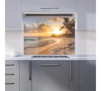 Warren Reed - Designer Sunrise In Paradise Kitchen Splashback W900mm x H650mm
