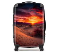 Warren Reed Designer Sunset In The Desert Suitcase - Medium