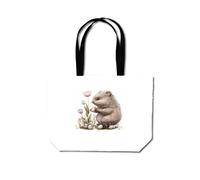 Warren Reed - Designer Sweet Easter Porcupine Beach Shopper Tote Bag Warren Reed - Designer Multicolor