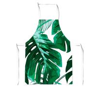 Warren Reed - Designer Tropical Jungle Leaf Pattern Apron in Green Warren Reed - Designer Green