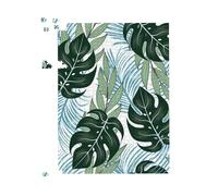 Warren Reed - Designer Tropical Pattern, Bright Plants, Flowers Jigsaw Puzzle in Green | Size: 500 Piece Warren Reed - Designer Green 500 Piece