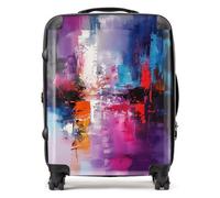 Warren Reed - Designer Vibrant Metropolis A Palette Of Emotions Suitcase Large, Multi