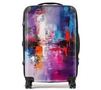 Warren Reed - Designer Vibrant Metropolis A Palette Of Emotions Suitcase Medium, Multi