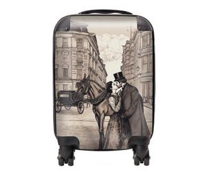 Warren Reed Designer Victorian Lovers On A London Street Suitcase - Mini Cabin