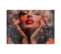 Warren Reed - Designer Vivid Marilyn: A Modern Expression Chopping Board Warren Reed - Designer Multicolor
