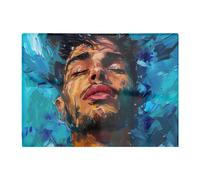 Warren Reed - Designer Vivid Serenity Chopping Board Warren Reed - Designer Multicolor