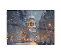 Winter'S Embrace At St. Paul'S Chopping Board Warren Reed - Designer Multi One Size