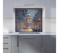 Warren Reed Designer Winter's Embrace At St. Paul's Kitchen Splashback