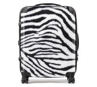 Warren Reed - Designer Zebra Texture Pattern Suitcase Large, Multi